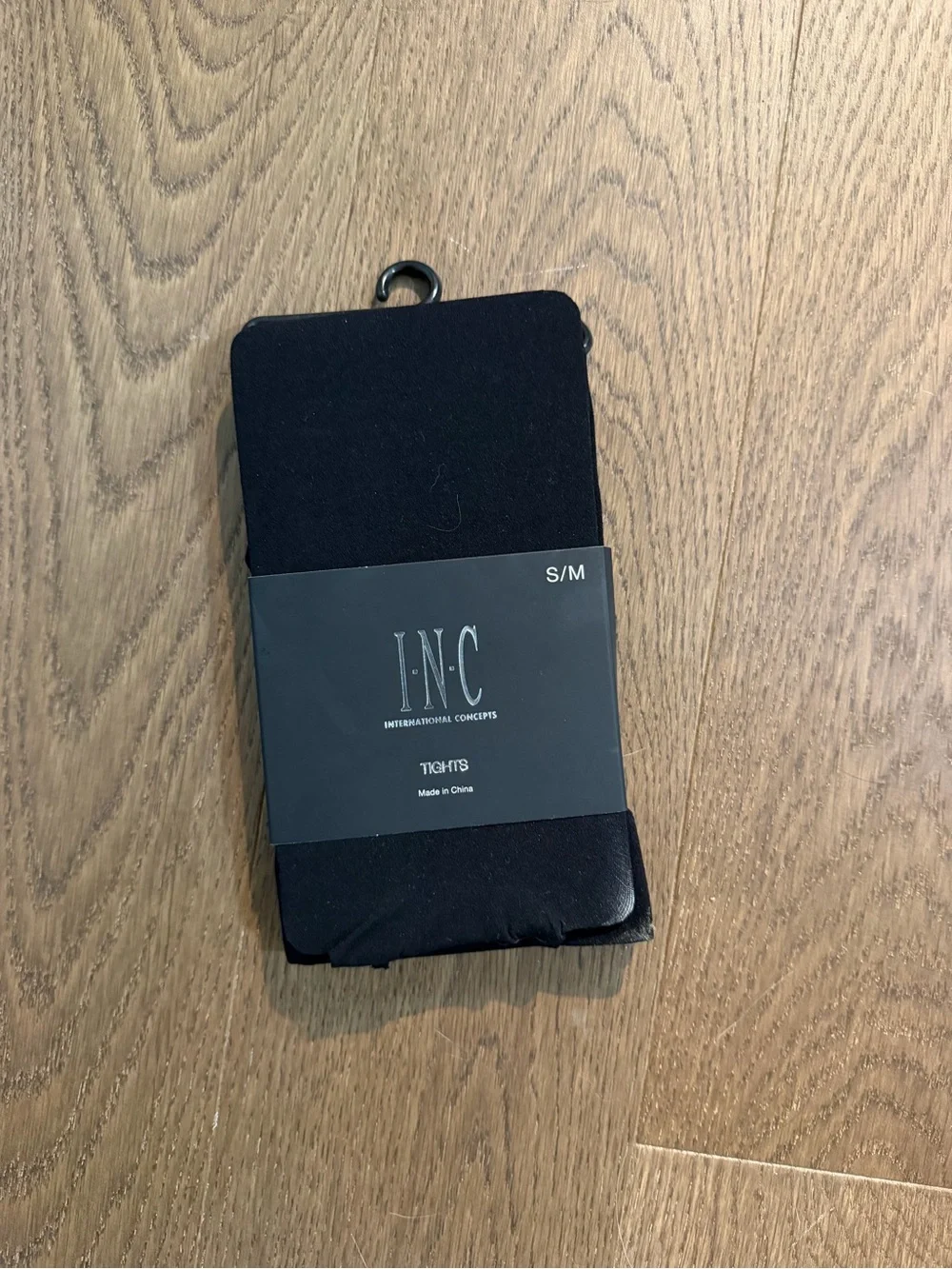 INC International Concepts Black Tights S/M Pack